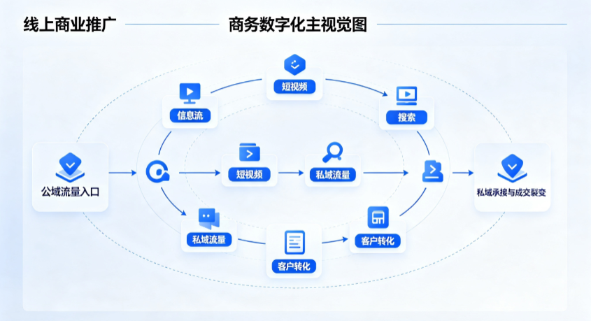巨鹿县线上商业推广怎么做？全域流量闭环搭建与低成本转化实战指南